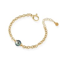 Bracciale Lelune LELUNE GLAMOUR in Argento Perla LGBR500.1